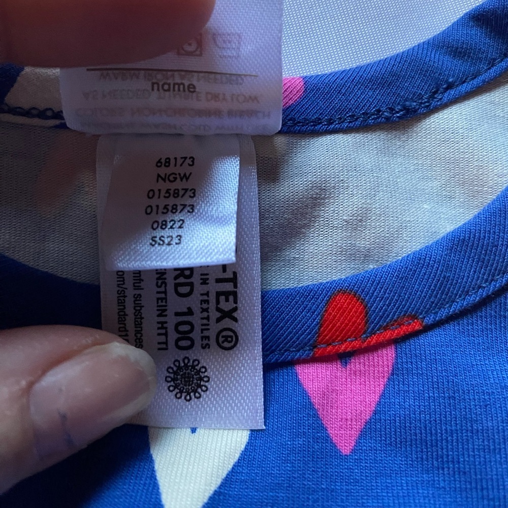 NWOT Hanna Andersson Girls Skater Dress- Size 70cm/6-12 mos. - Picture 6 of 9